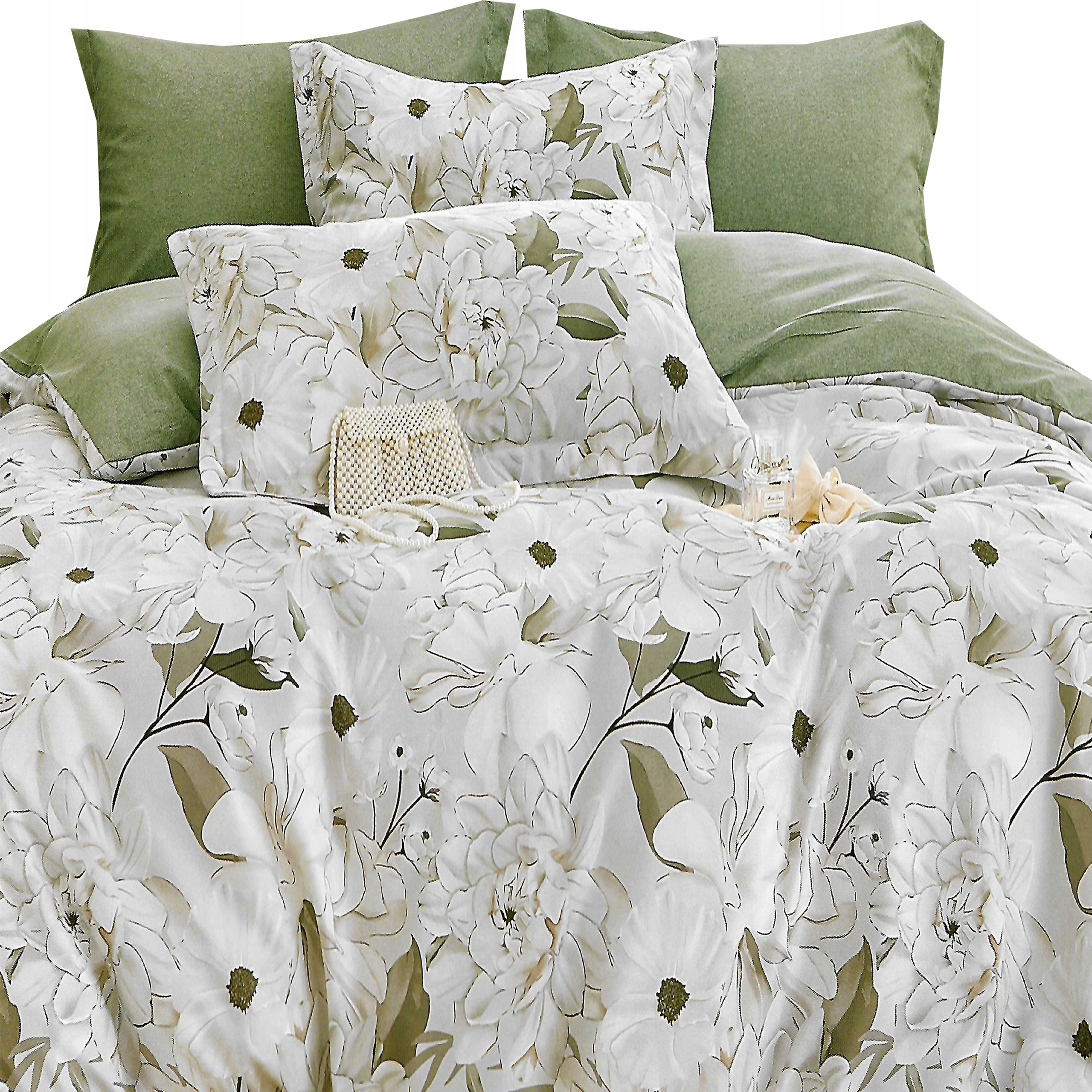 Dwustronna Pościel Flanela 2 Poszewki 70x80 Komplet Prześcieradło 140x200