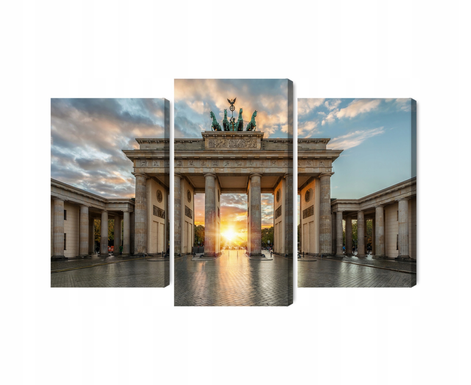 Viacdielny obraz Brandenburská brána v Berlíne Canvas 180x120