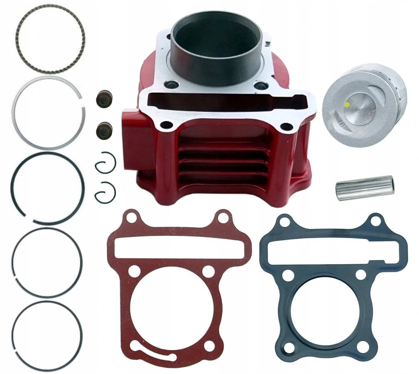 Cylinder+tłok uszczelki Skuter 50ccm 4T Martinelli 139QMB GY6 kpl