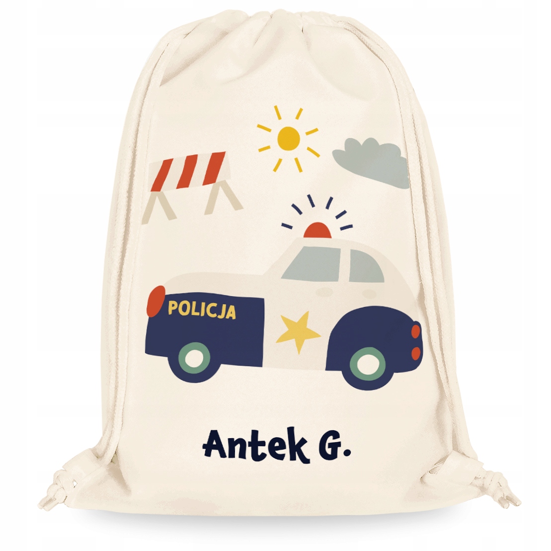 WOREK NA UBRANIA DO PRZEDSZKOLA ŻŁOBKA SZKOŁY IMIĘ