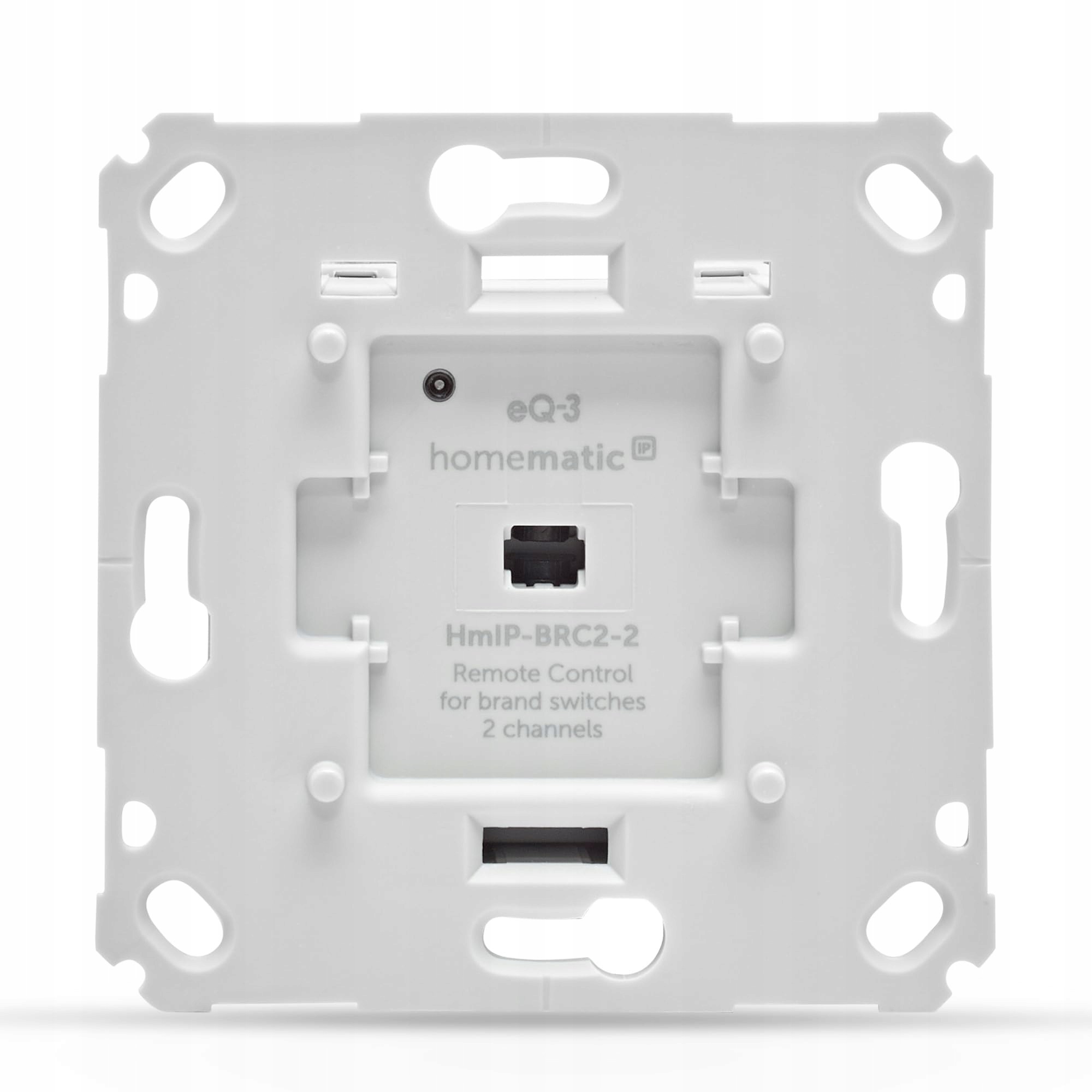 Homematic Ip nástěnný vypínač 2-funkční 161839A0