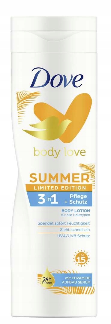 Dove Summer 3w1 SPF15 Balsam do ciała z Niemiec