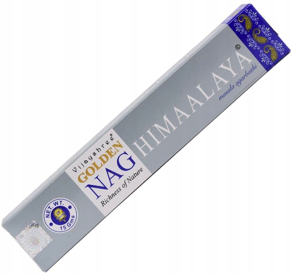 

Kadzidełka Golden Nag Himaalaya Himalaje 15g
