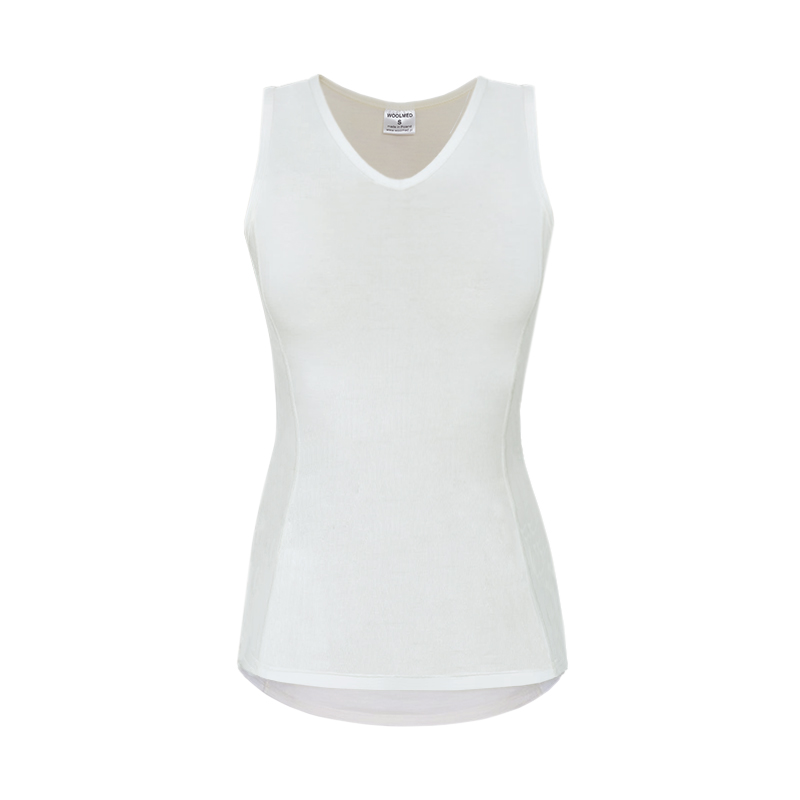 Podkoszulek damski BAMBUS wstawka wełna MERINO S