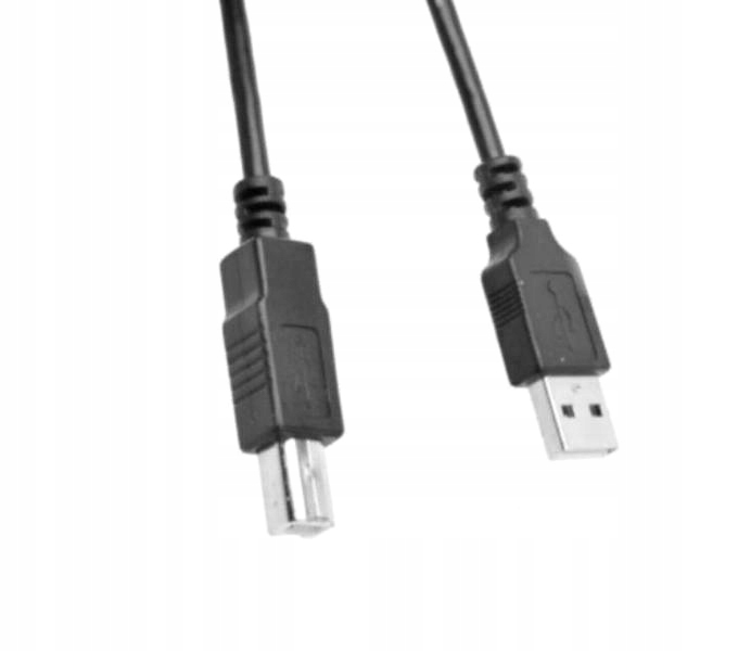 USB AM wtyk - USB B wtyk - kabel drukarki 1,8 m