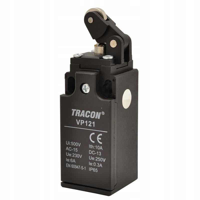 

Łącznik krańcowy VP121 z dźwignią i rolką