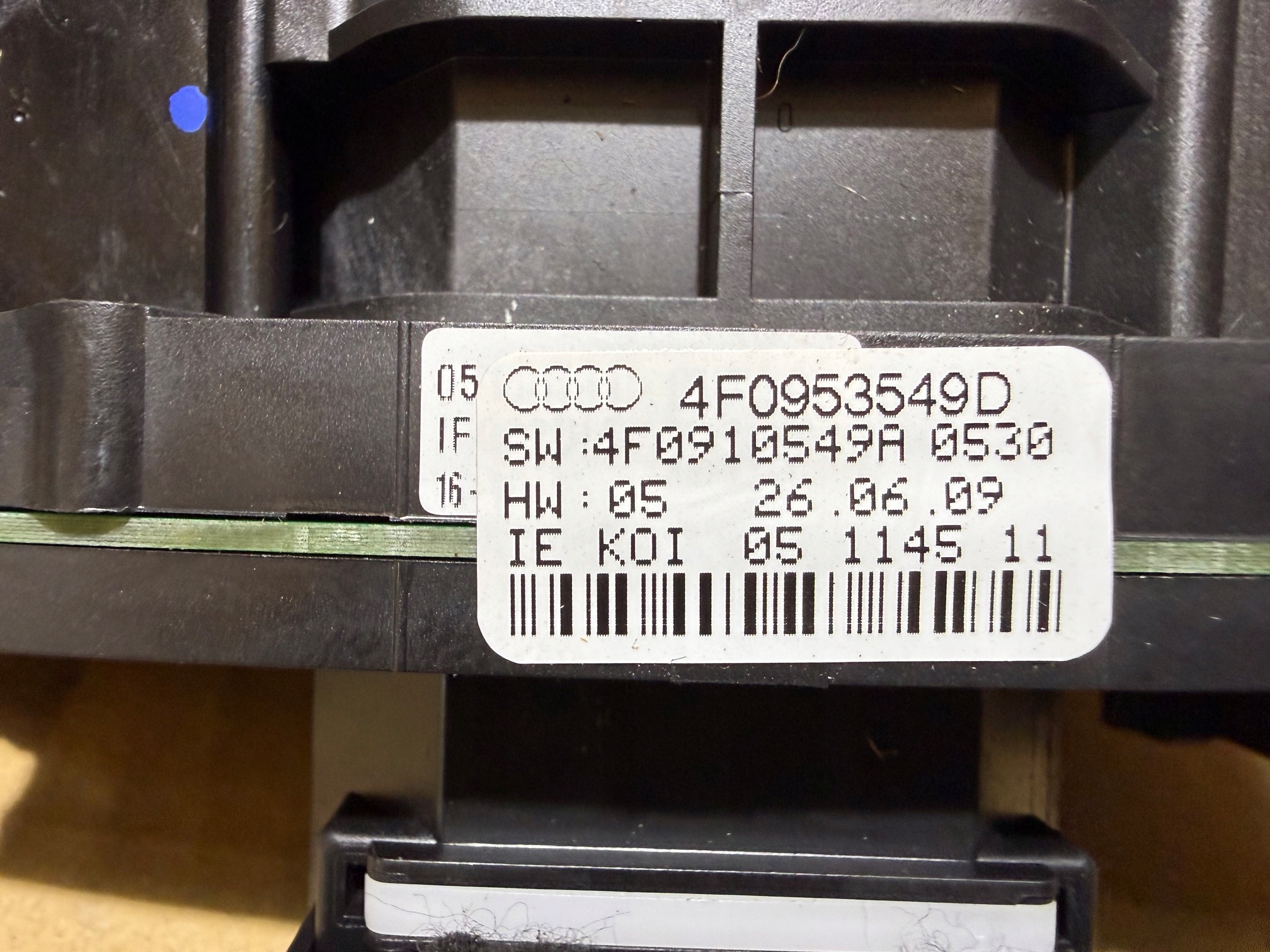 AUDI A6 C6 LIFT AVANT DEVIO LUCI DEVIO DEVIO LUCI TERGICRISTALLO TERGI MANETKA 4F0953549D
