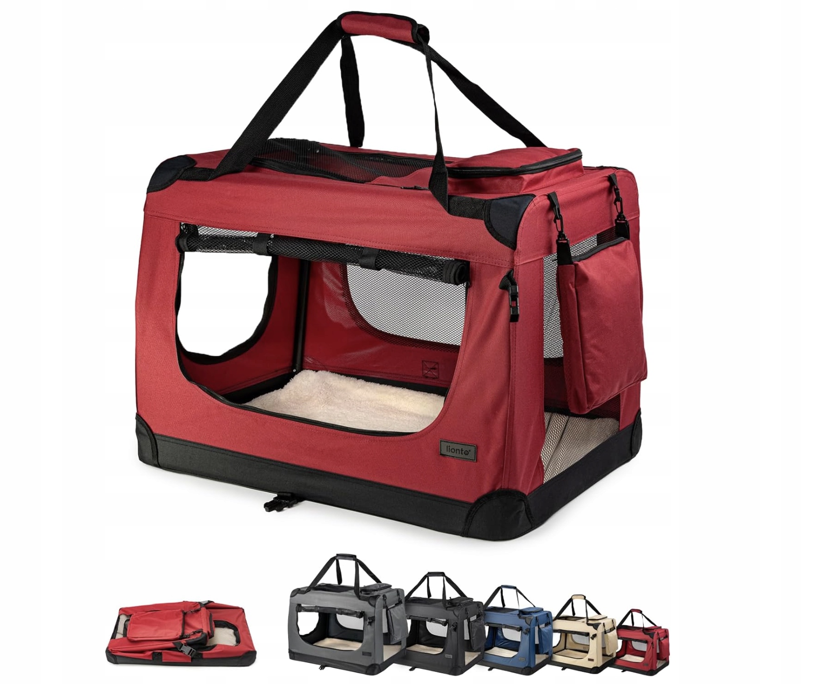 Přepravka Nosítko Taška Pro Psa Kočku L 70x52x50 cm 15 kg Lehká skládací