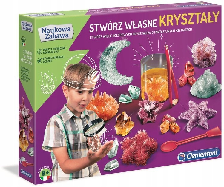 

Zestaw Stwórz Własne Kryształy 50069 Clementoni