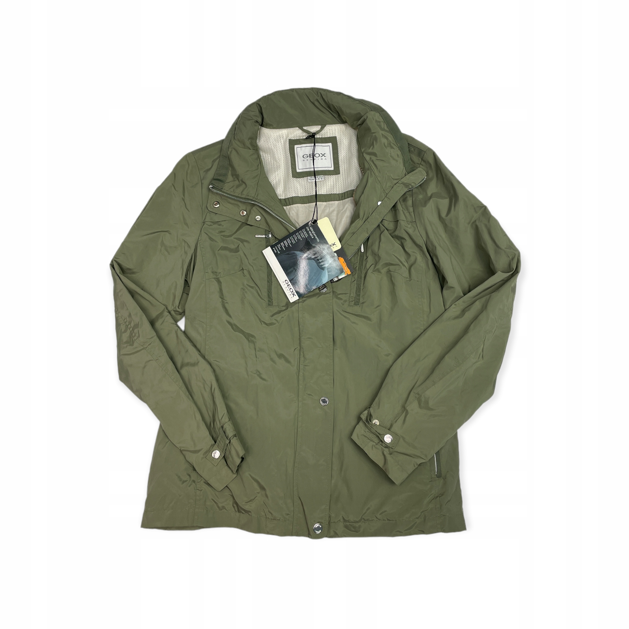 Dámská větrovka kapuce Geox Respira 52