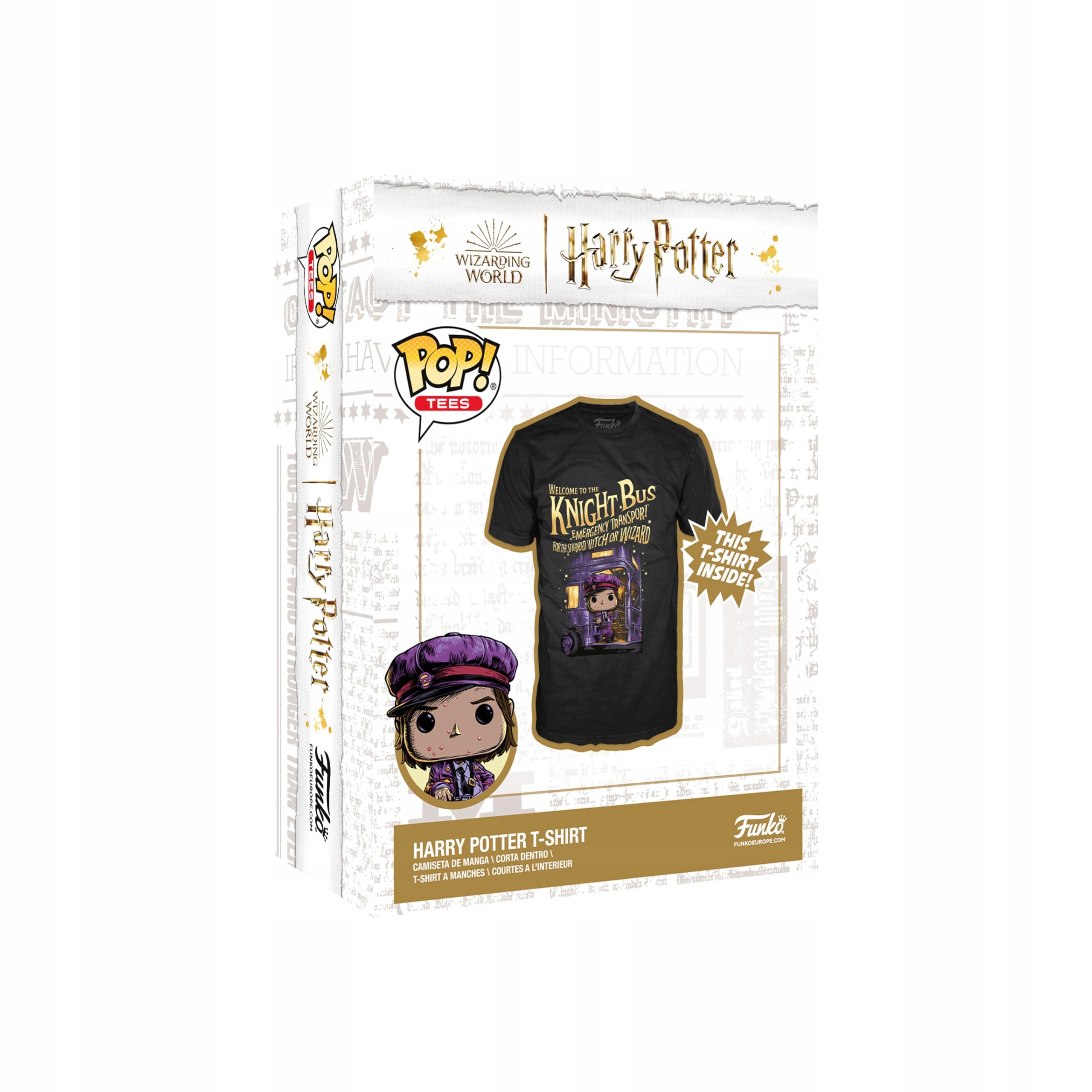 Koszulka Funko Pop! Tees Harry Poter Azkaban Stan T-shirt S