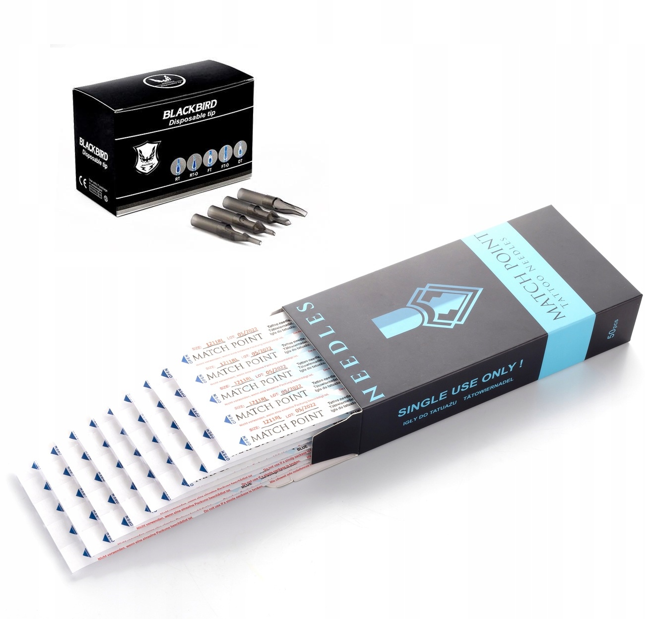 

Zestaw 50 igieł 50 dziobów Igły Tatuażu MPoint MIX