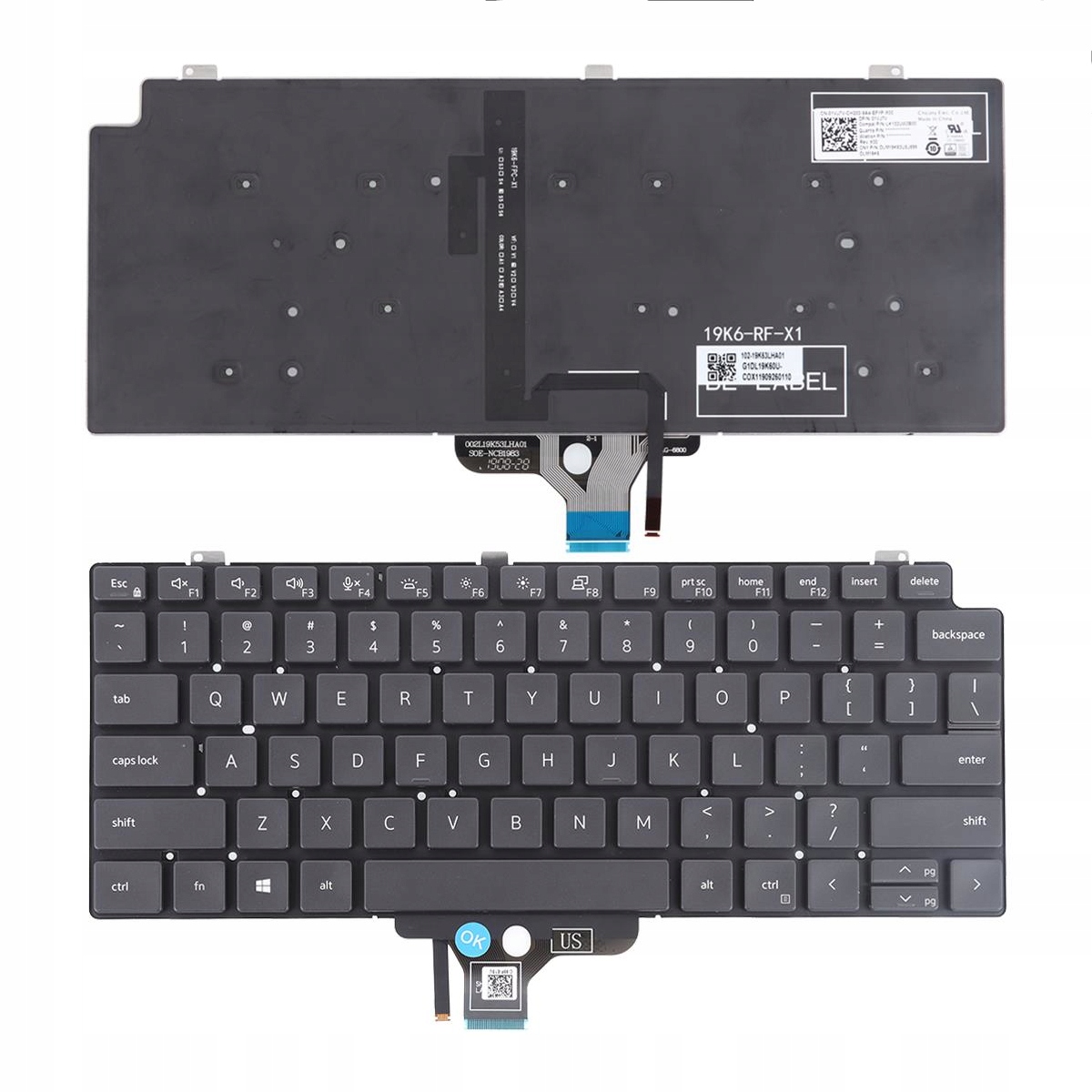 Klávesnice Pro Dell Latitude 7310 2in1 Podsvícená Led