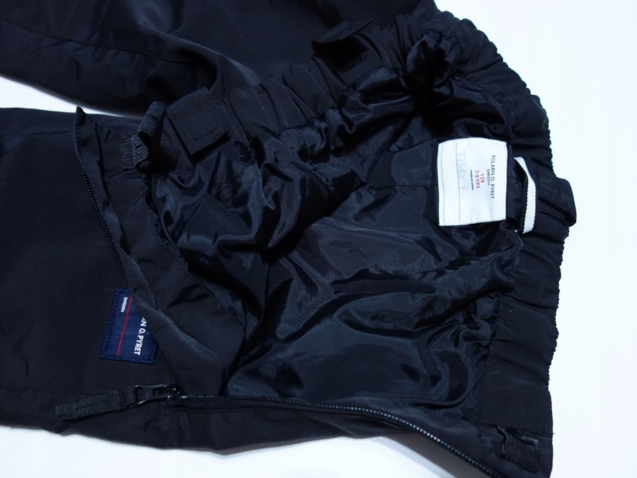 POLARN O.PYRET spodnie przeciwdeszczowe WODOODPORNE outdoor grubsze 128 Wiek dziecka 7 lat +