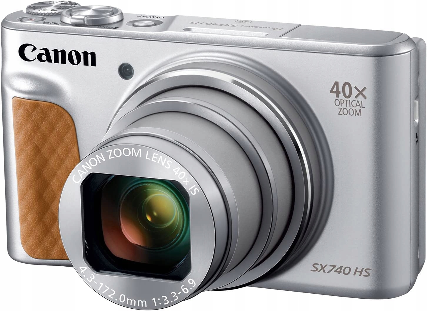 CANON PowerShot SX740 HS Czarny, 20.3Mpix, 40x zoom optyczny