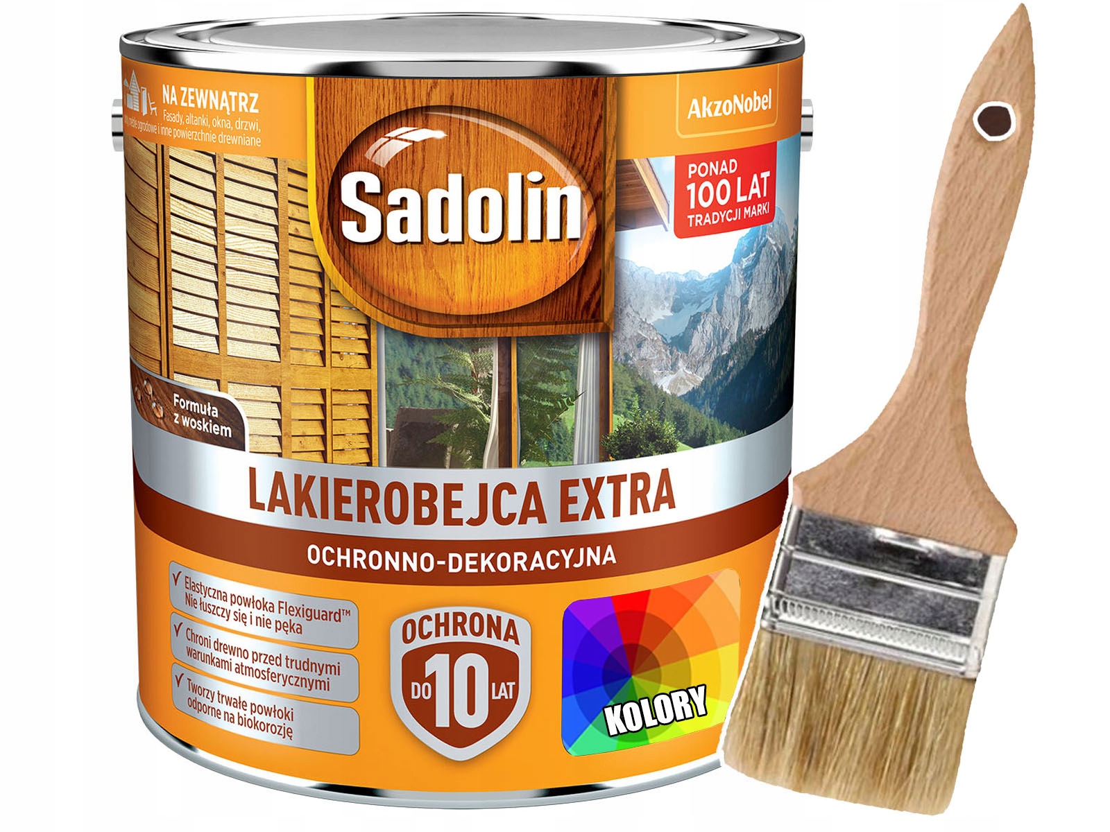 Sadolin Lakierobejca na drevo Extra 5L Farby