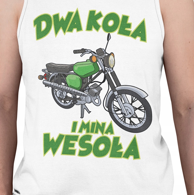 TANK TOP LEGENDY PRL SIMSON DWA KOŁA Marka inna