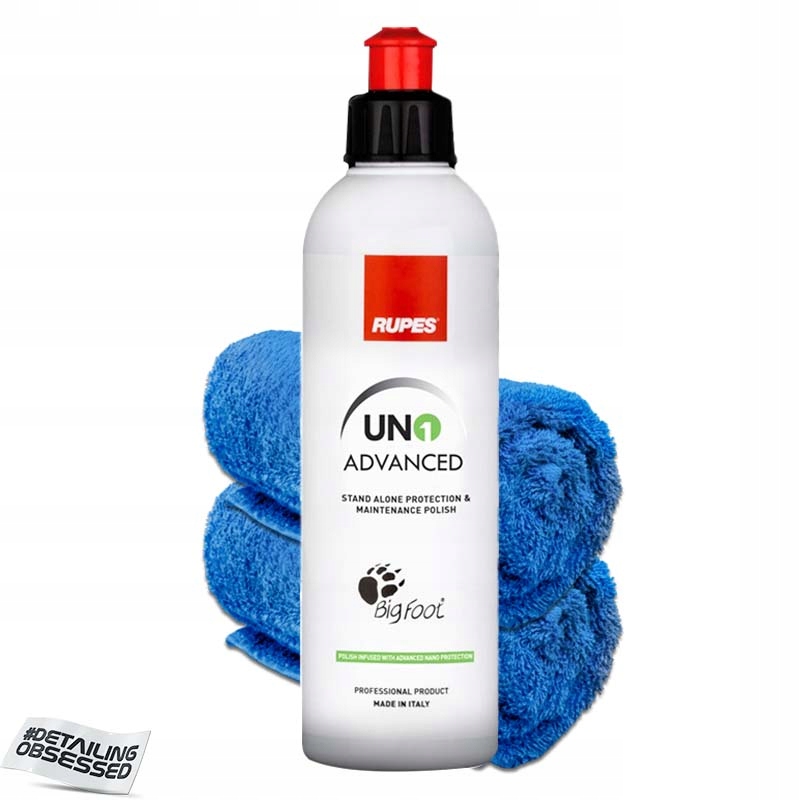 

Rupes Uno Advanced 250ml zabezpiecza i usuwa