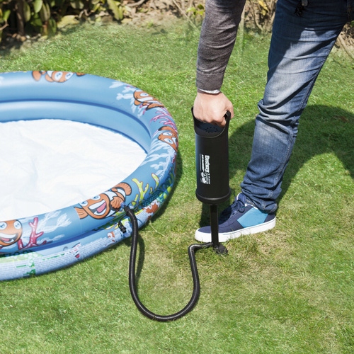 RĘCZNA POMPKA TŁOKOWA 30cm MATERAC BASEN BESTWAY Model AIR HAMMER