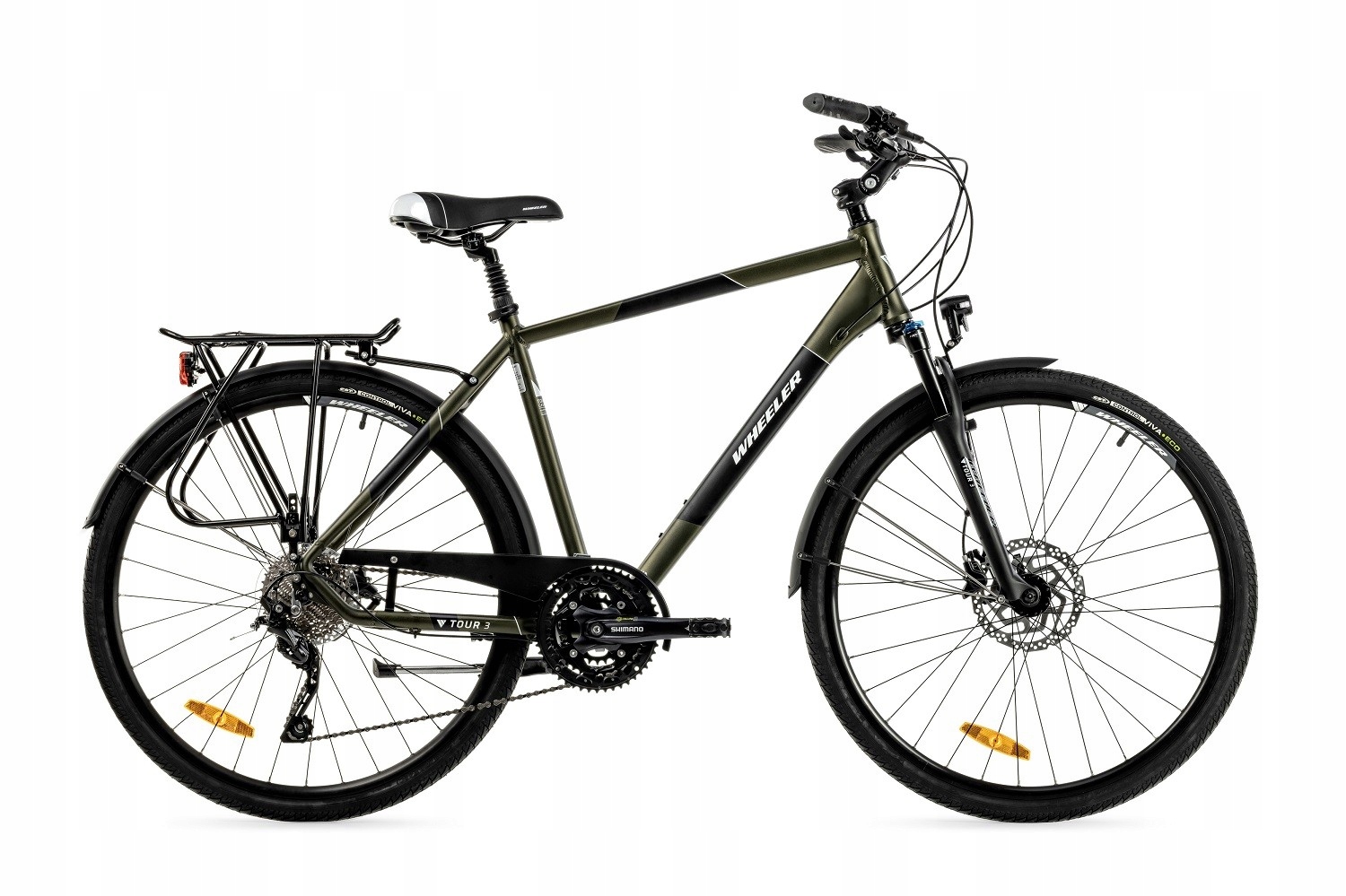 Rower Wheeler Tour 3/ 56cm 2023 zielono czarny mat