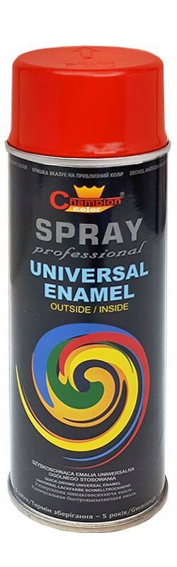 

Spray Uniwersalny Czerwony Ognisty 400 ml Champion