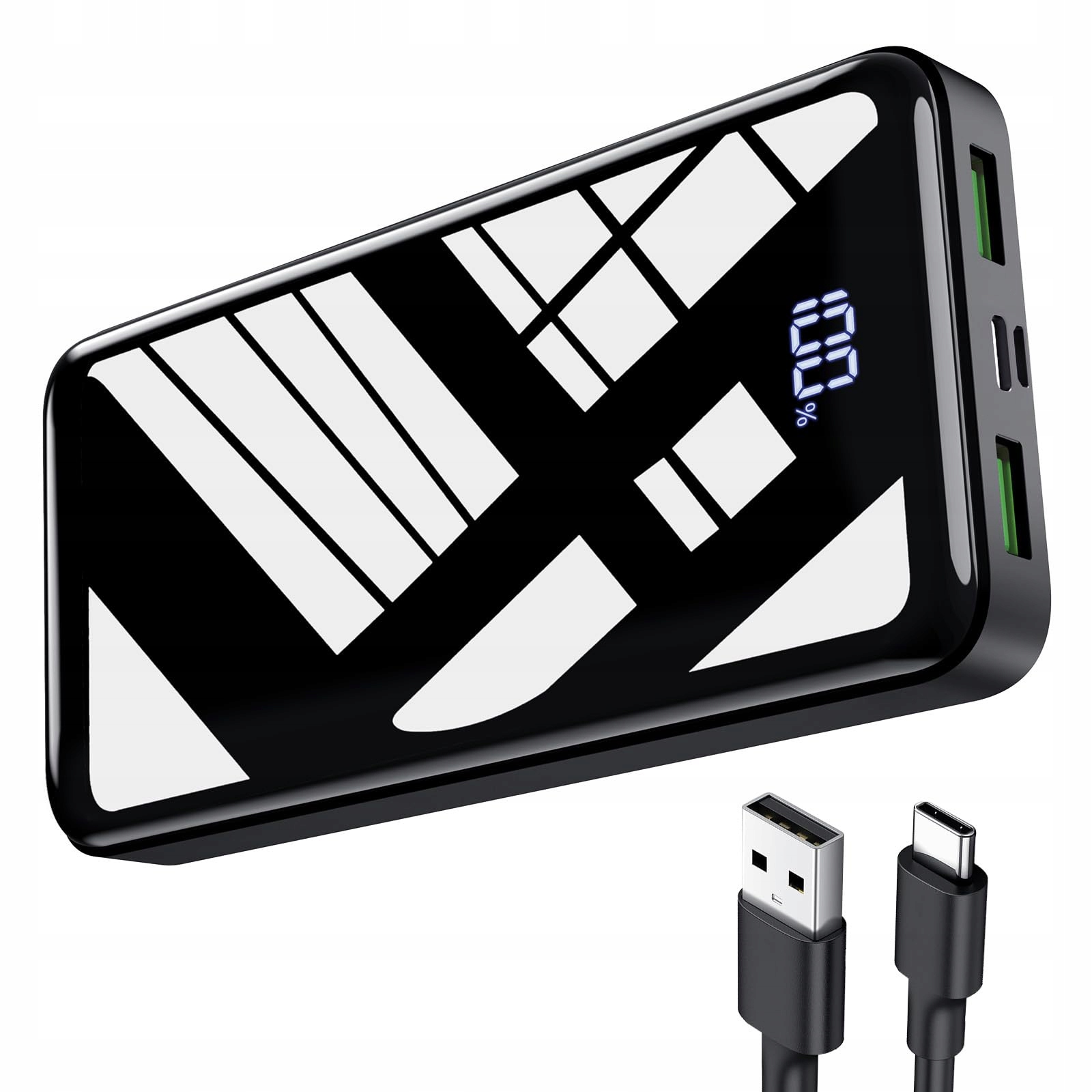 Bextoo Power Bank 27000mAh 225W USB-C LED iPhone 16 15 14 13 12 Pro — miniatura 2