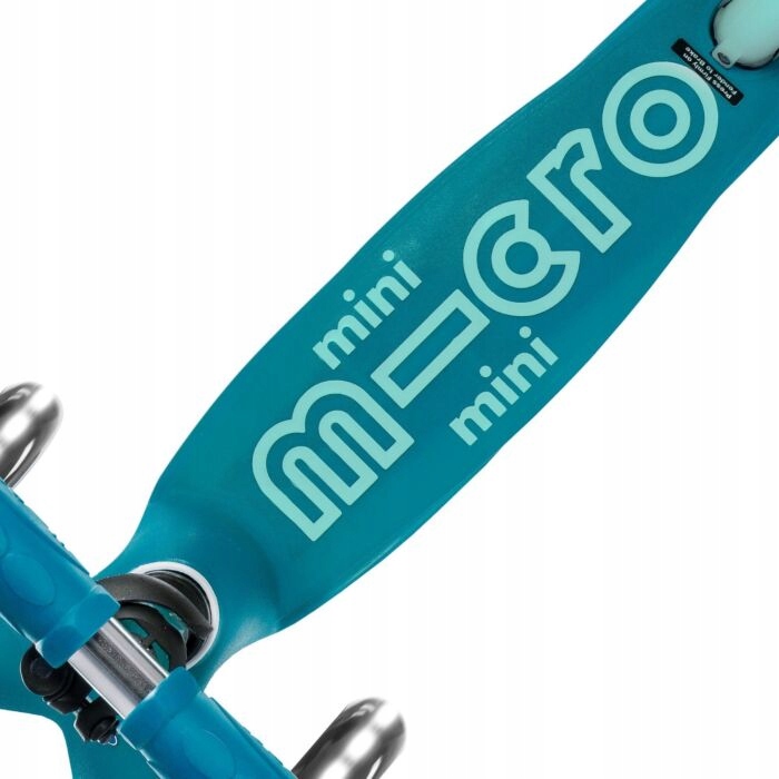 HULAJNOGA MINI MICRO DELUXE Trójkołowa LED AQUA Marka Micro