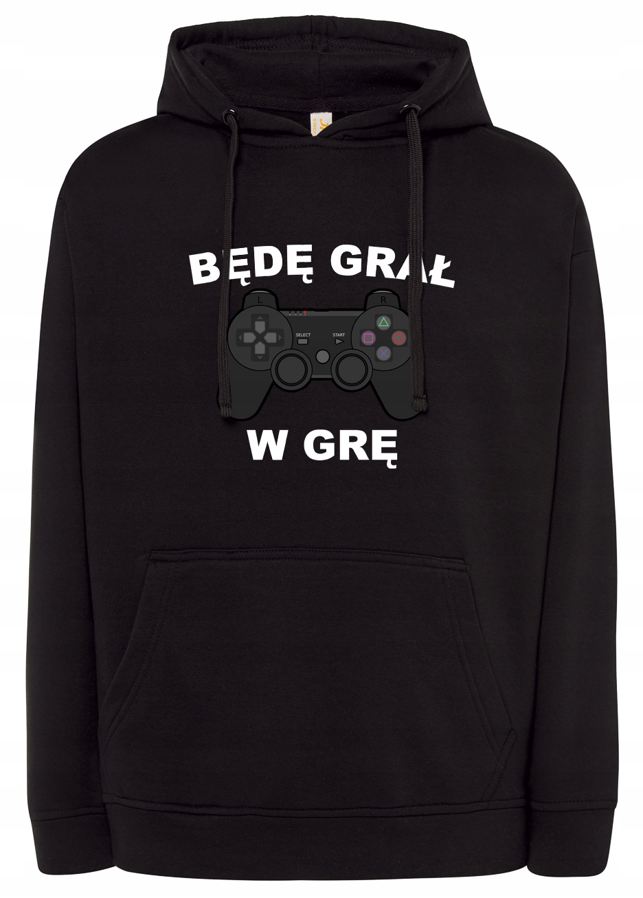 

Bluza z kapturem Dla Gracza Będę Grał W Grę Padxxl