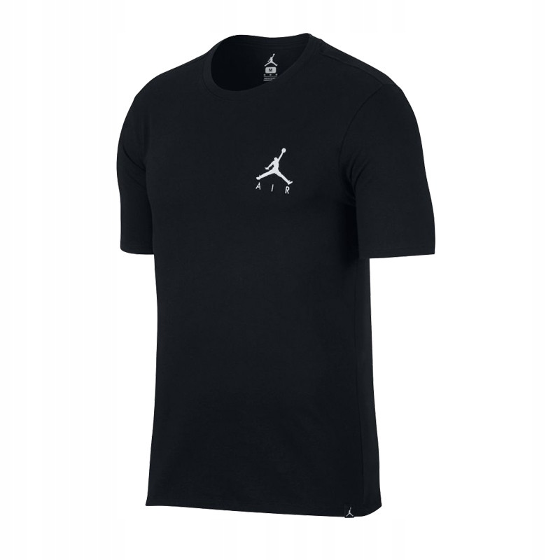 Koszulka Męska T-shirt Sportowy Czarny Air Jordan Jumpman r. S