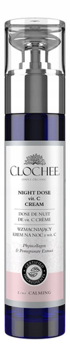 Clochee Posilující noční krém s vitamínem C 50 ml