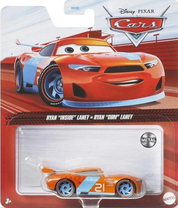 

Cars Auta Ryan Inside Laney 1:55 Nowy Mattel