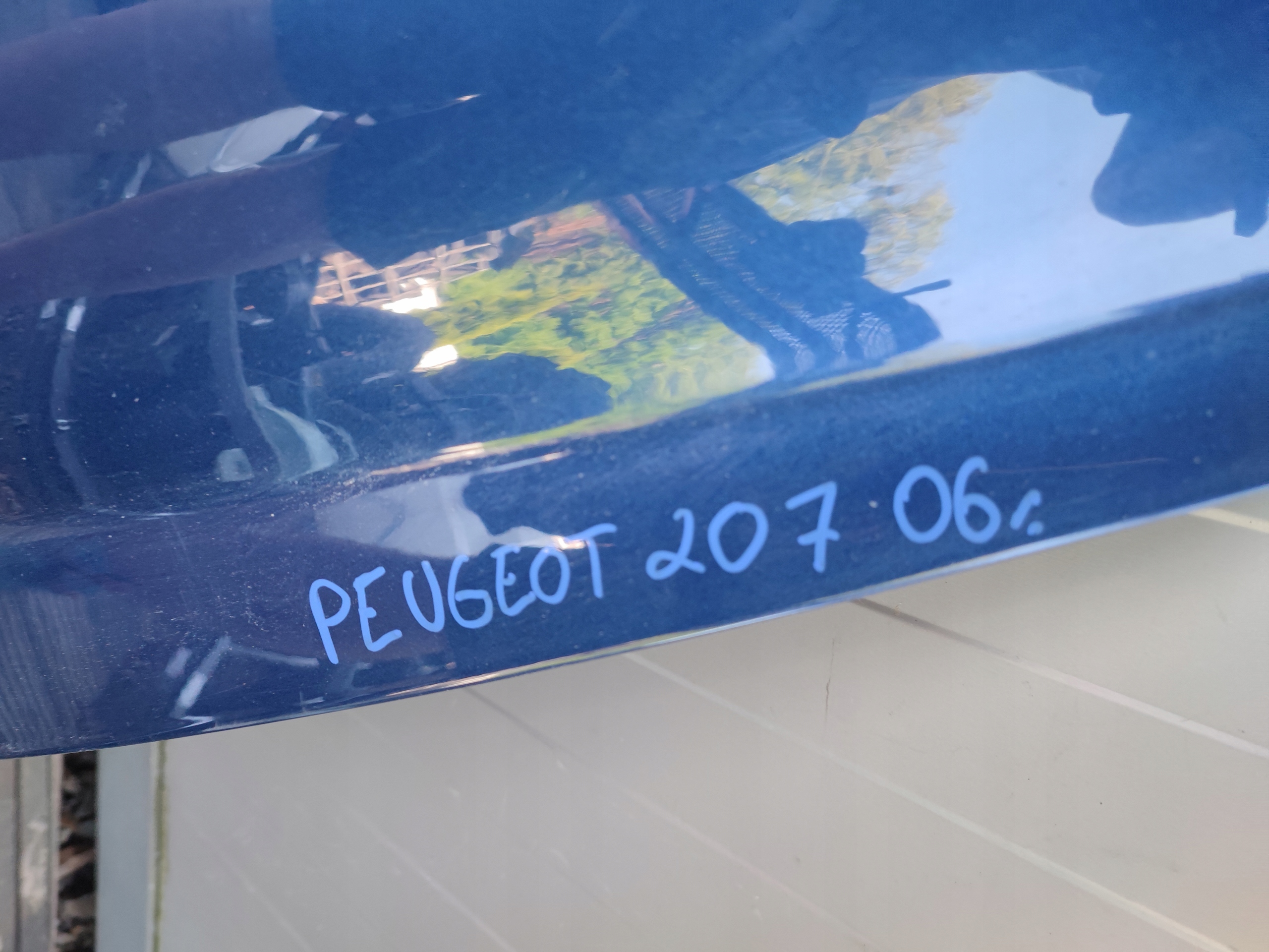 cofano Coperchio Anteriore completa PEUGEOT 207