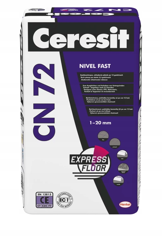 Ceresit Cn 72 zaprawa samopoziomująca 2 20 mm
