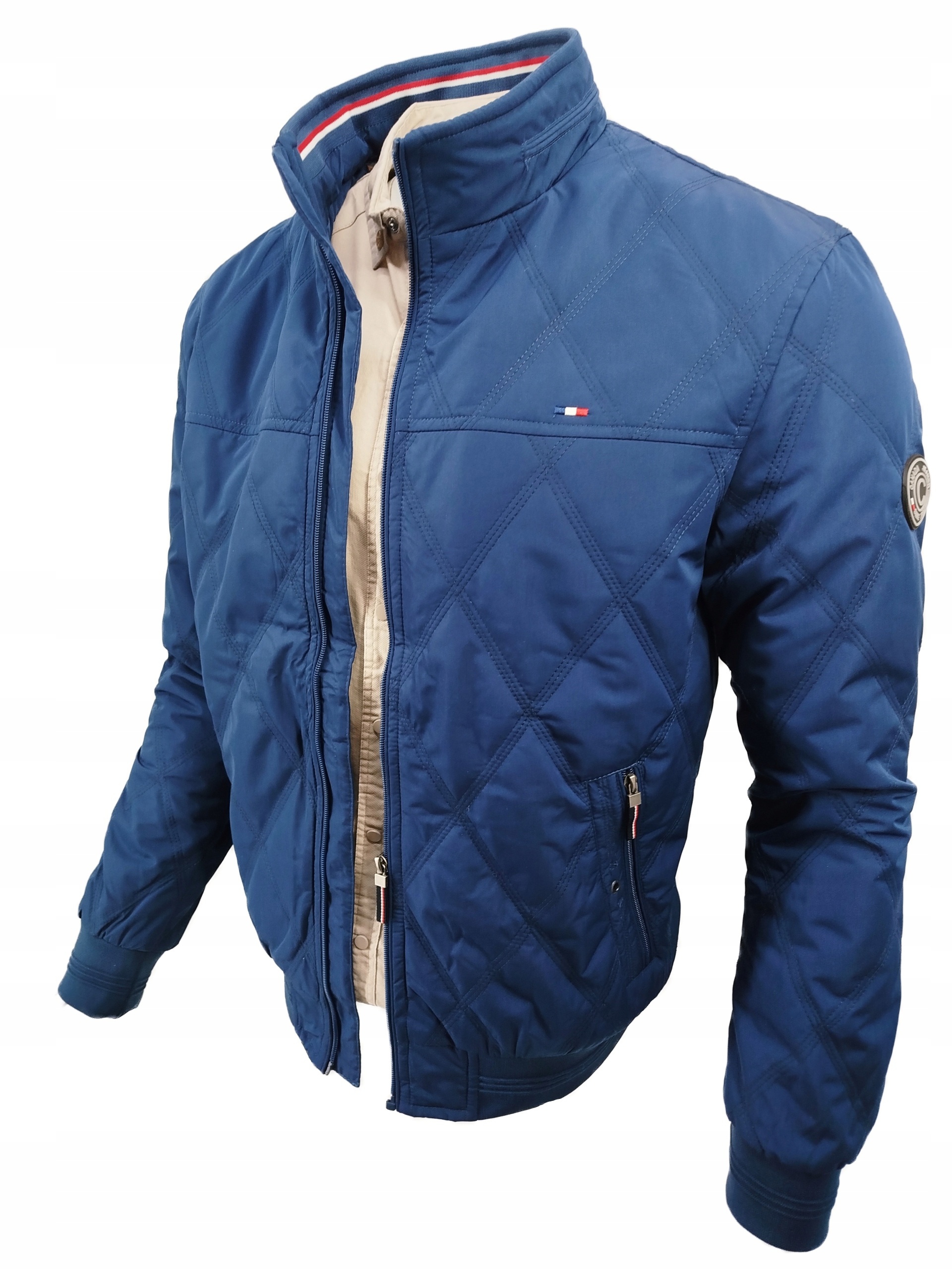 Pánská Modrá Přechodová Bunda Se Stahovací Šňůrkou Canada 255A Vel: XL