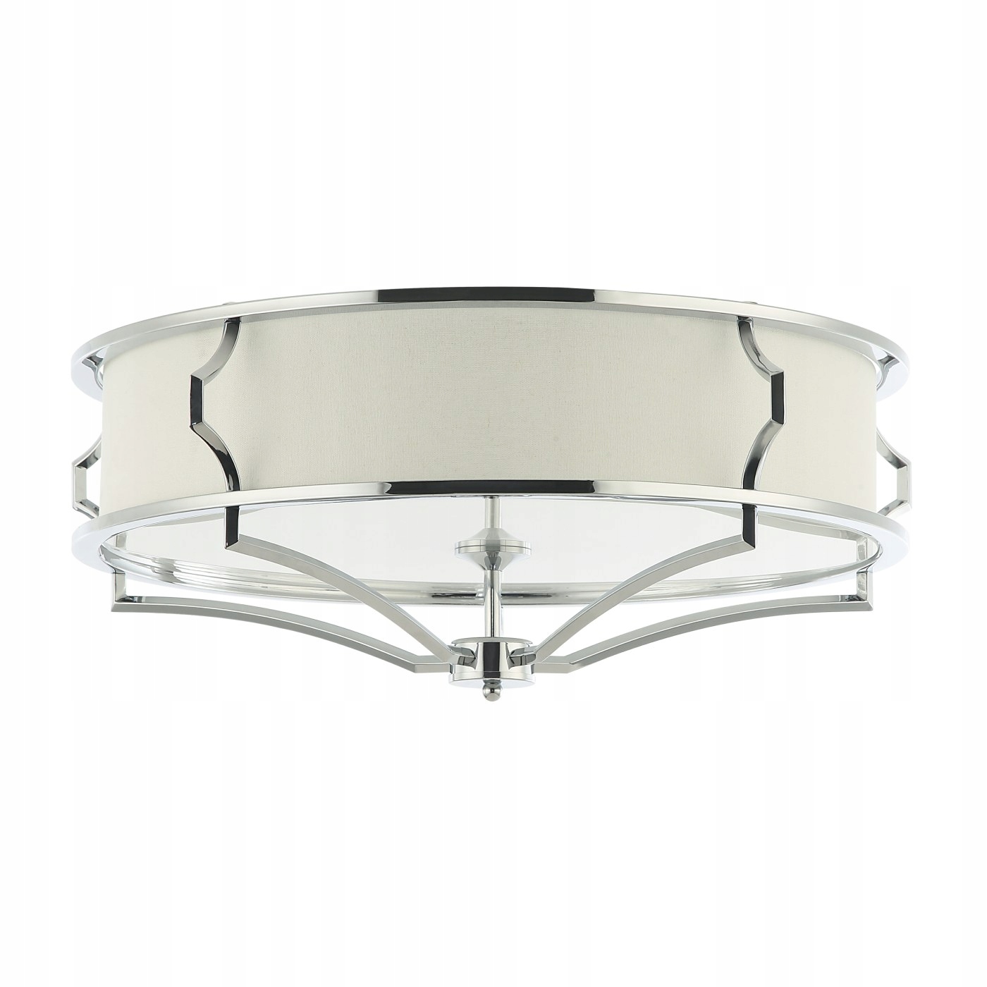 Art Deco Stropná lampa stropné svietidlo Stesso 6 chrómovaná, elegantný, štýlový