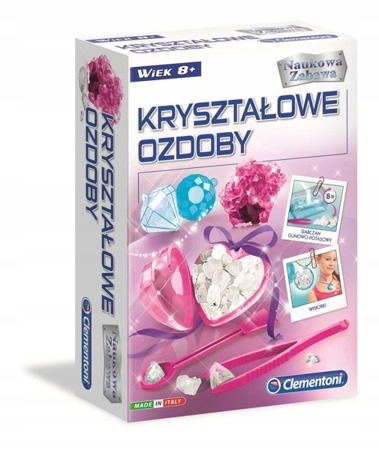Zestaw KRYSZTAŁOWE OZDOBY BIŻU 50070 Clementoni