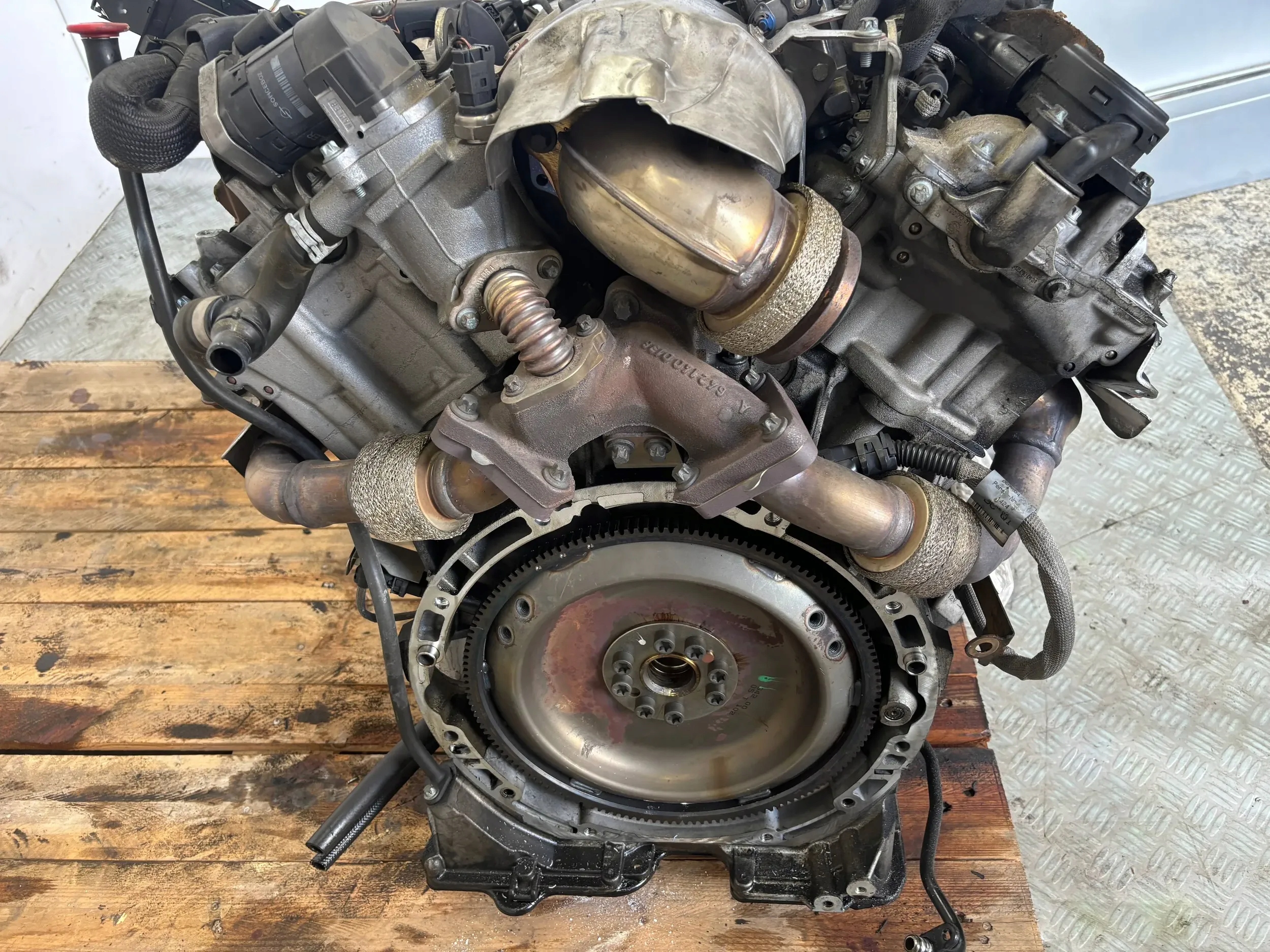 двигатель комплектный 642920 642.920 MERCEDES W209 W211 W219 3.0 V6 комплект