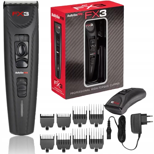 Maszynka Do Włosów Babyliss Pro FX3 FXX3CBE v2 2025 DLC Nasadki