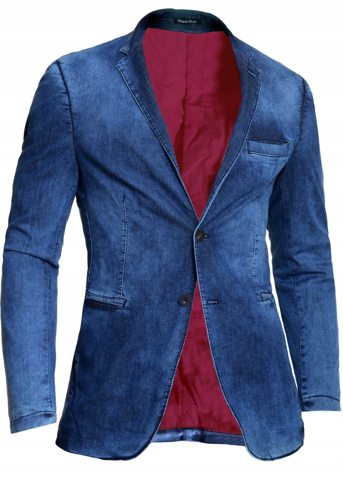 Sako Pánská džínová bunda SlimFit s vypasovaným střihem