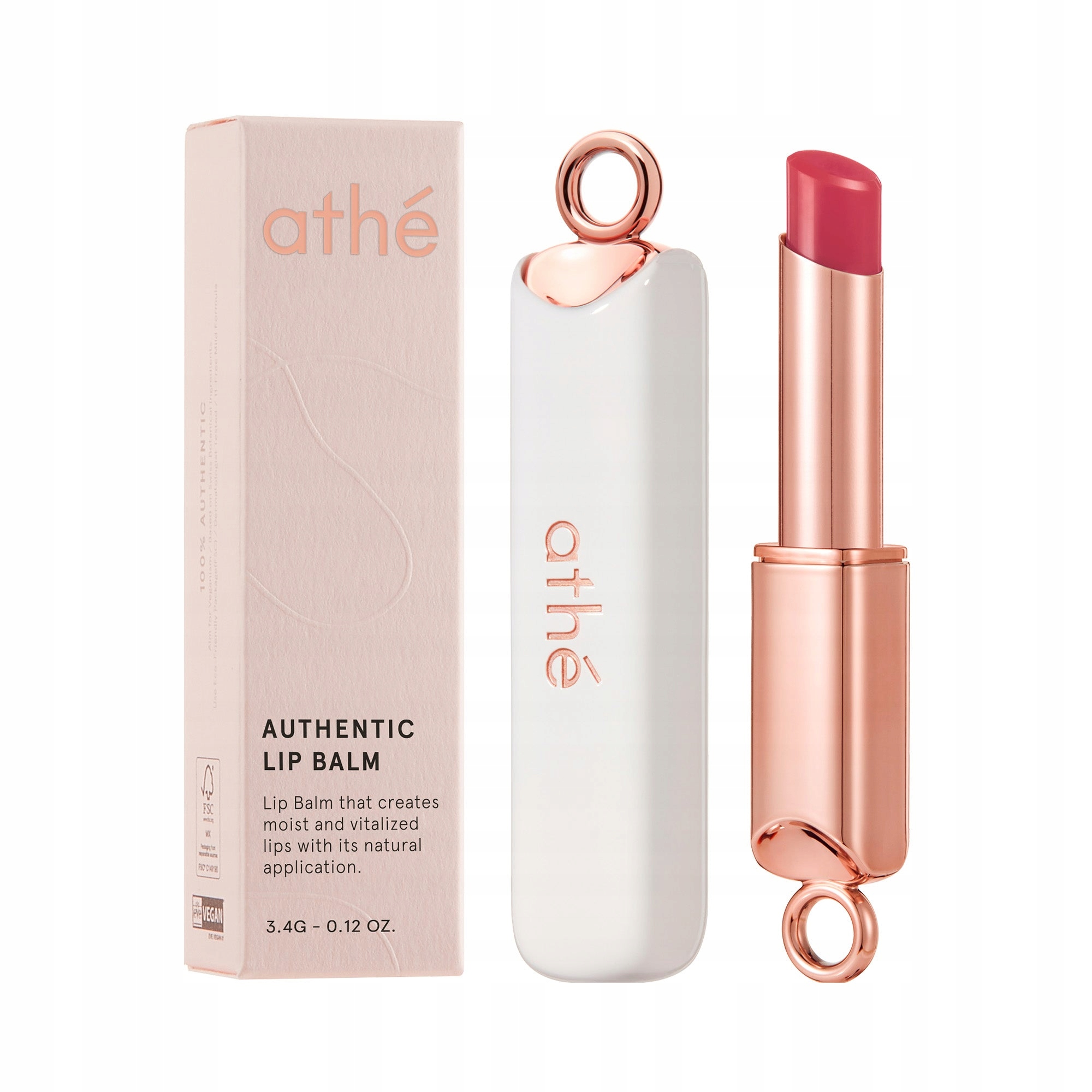 Athe Authentic Hydratační balzám na rty 14 3,4 g