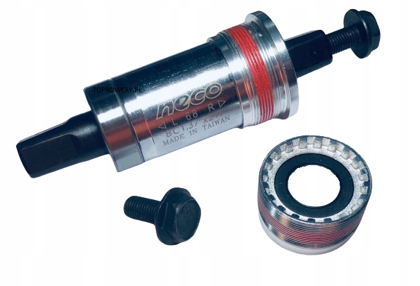 

Oś Suportu Neco Compact Nakrętki Alu 127,5 MM FV23