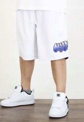Kraťasy Mass Wall Reversible Mesh white černé