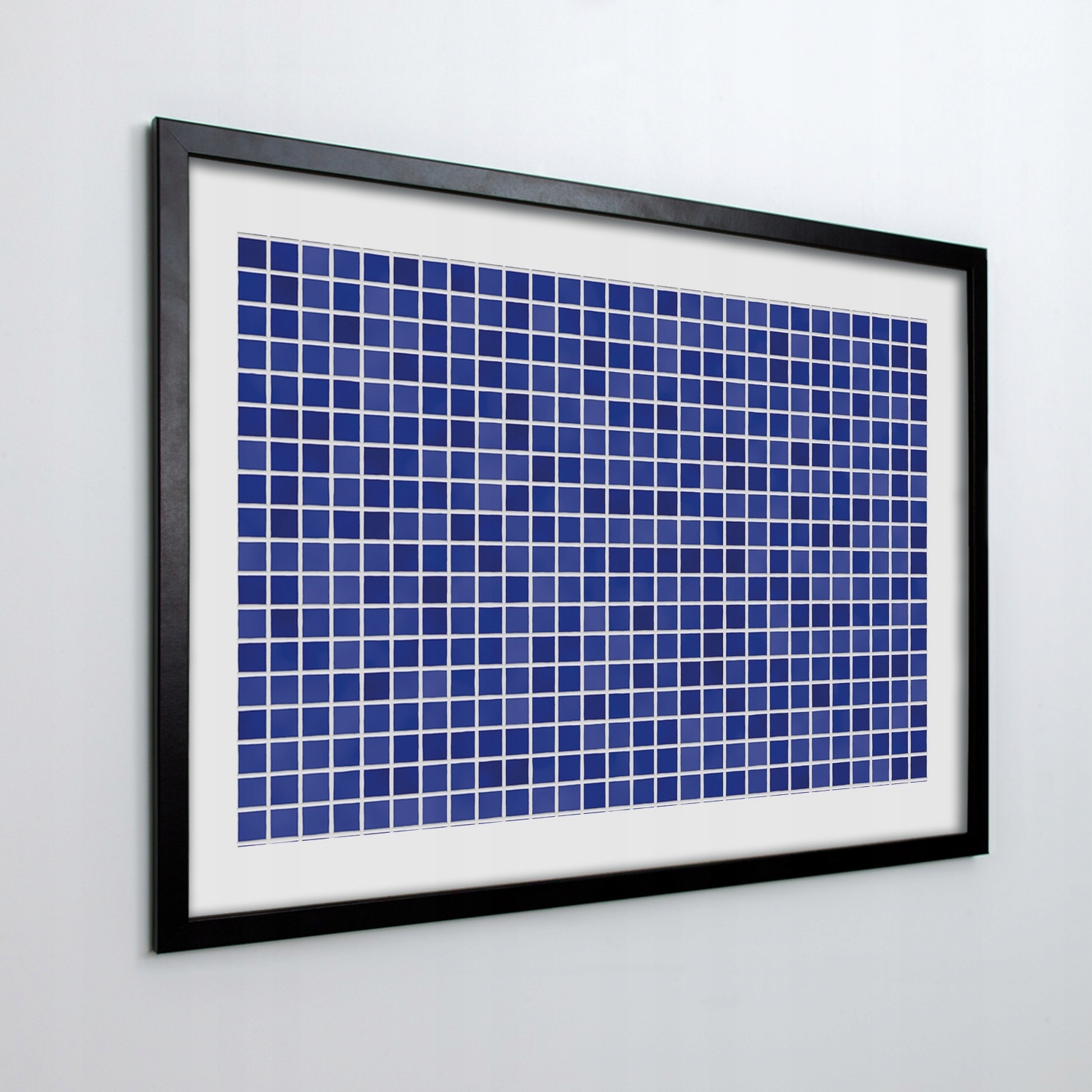 Fotoobraz v ráme na stenu Vzor mriežka 100x70 cm