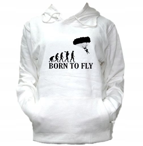 

M Bluza Kaptur Damska Born To Fly Spadochron