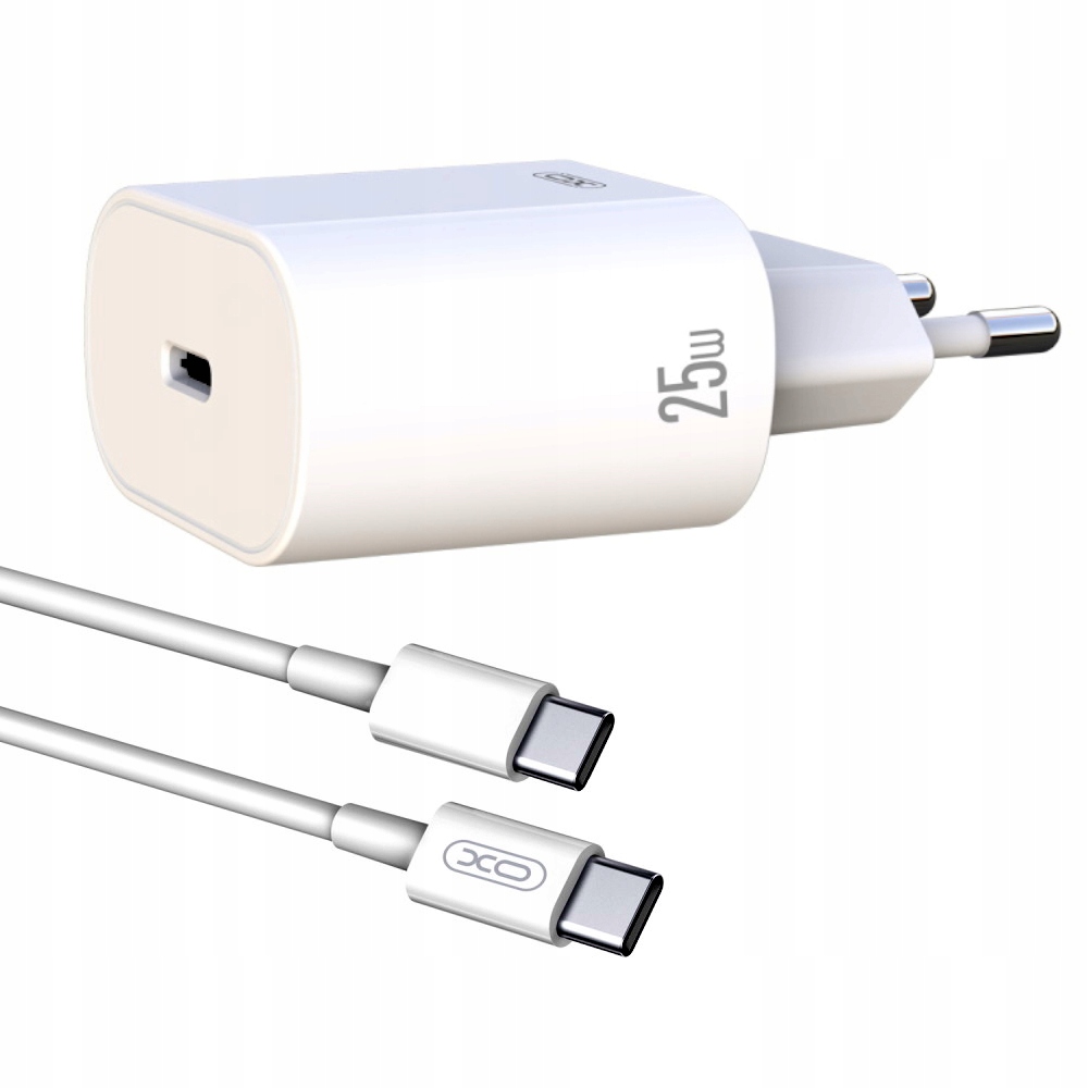 

Xo Szybka Ładowarka Sieciowa Qc 25W +kabel Usb-c