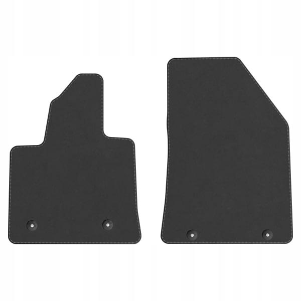 Zeekr X Elektryk od 2023 velurové koberce Grafit Přední Alps