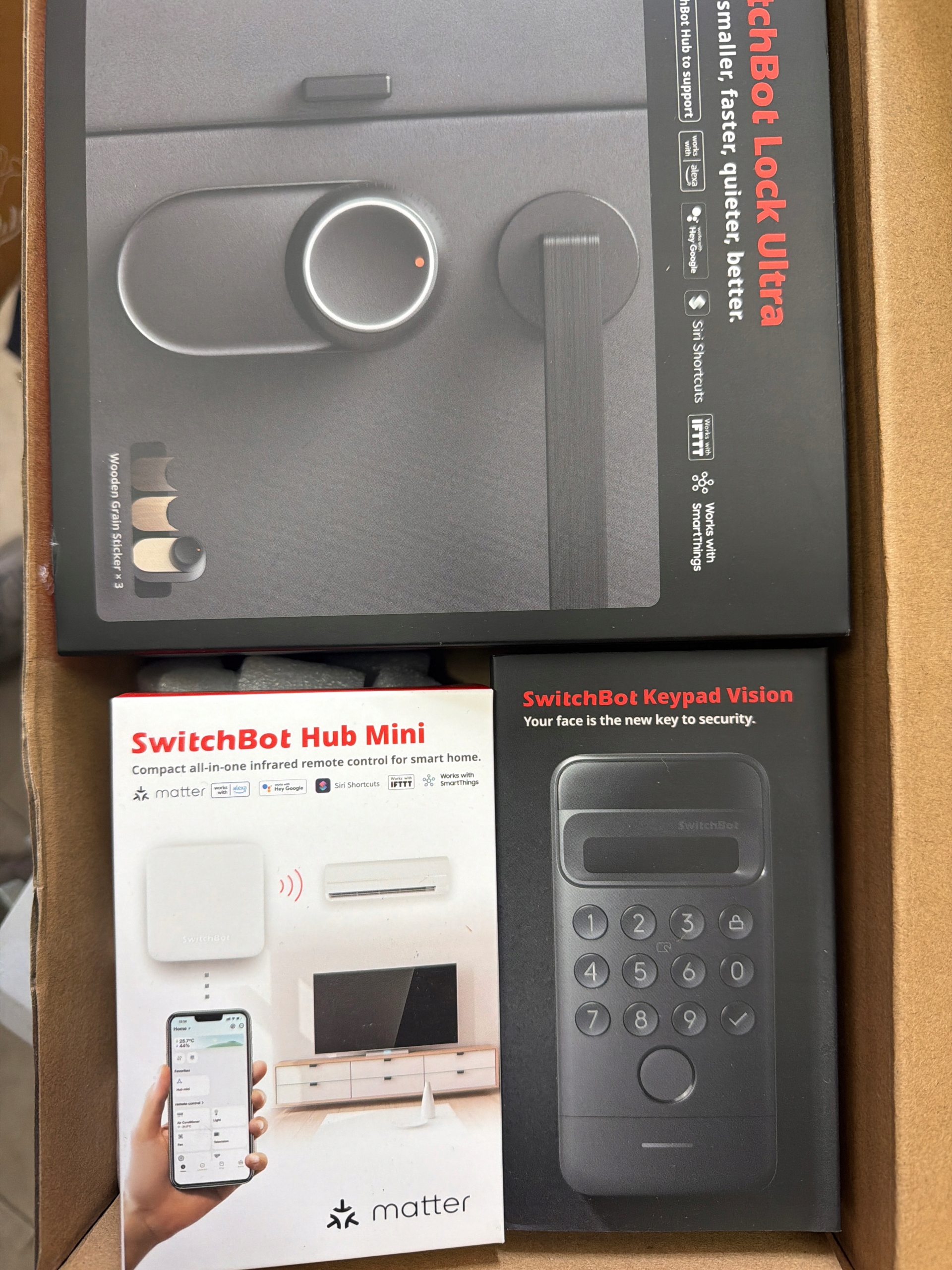 SwitchBot Lock Ultra Inteligentný automatický zámok dverí Smart Set