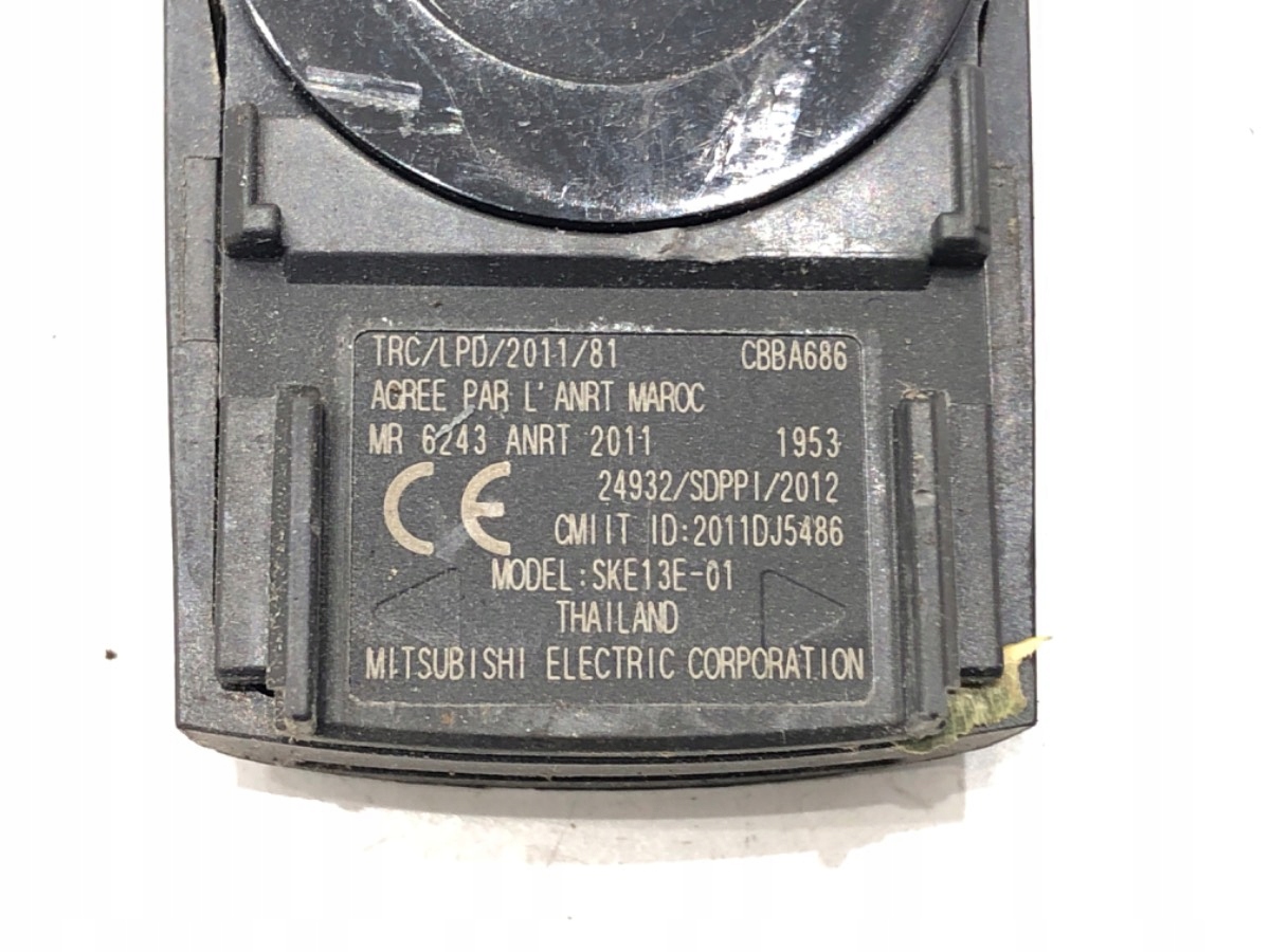 KLUCZYK MAZDA 2 DL SKE13E-01 PILOT Producent części OEM