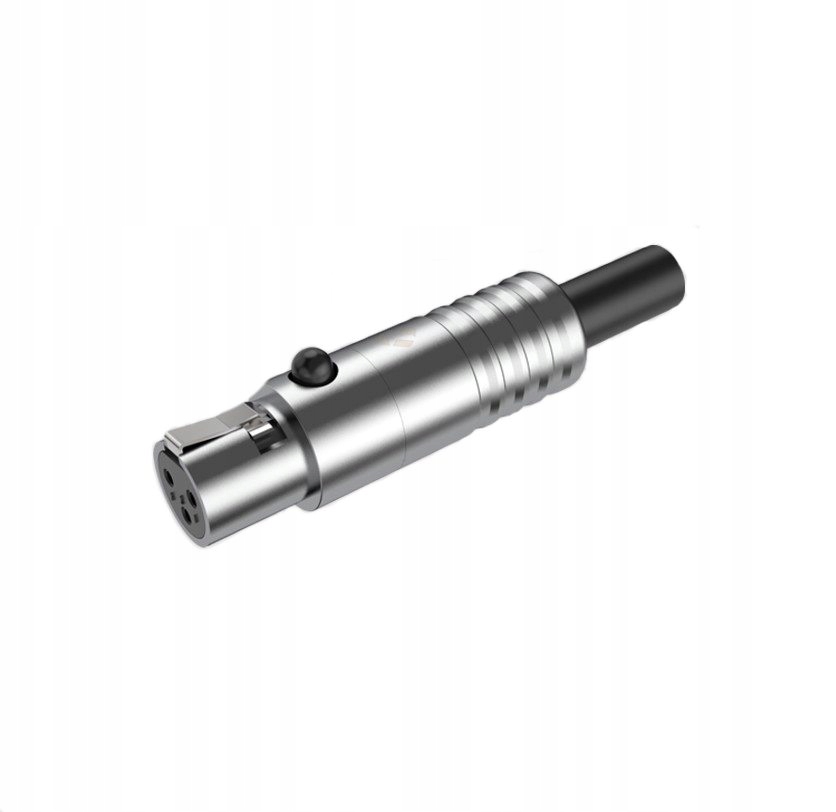 Roxtone Złącze kabla Mini 3pin gniazdo XLR RMX3F-C