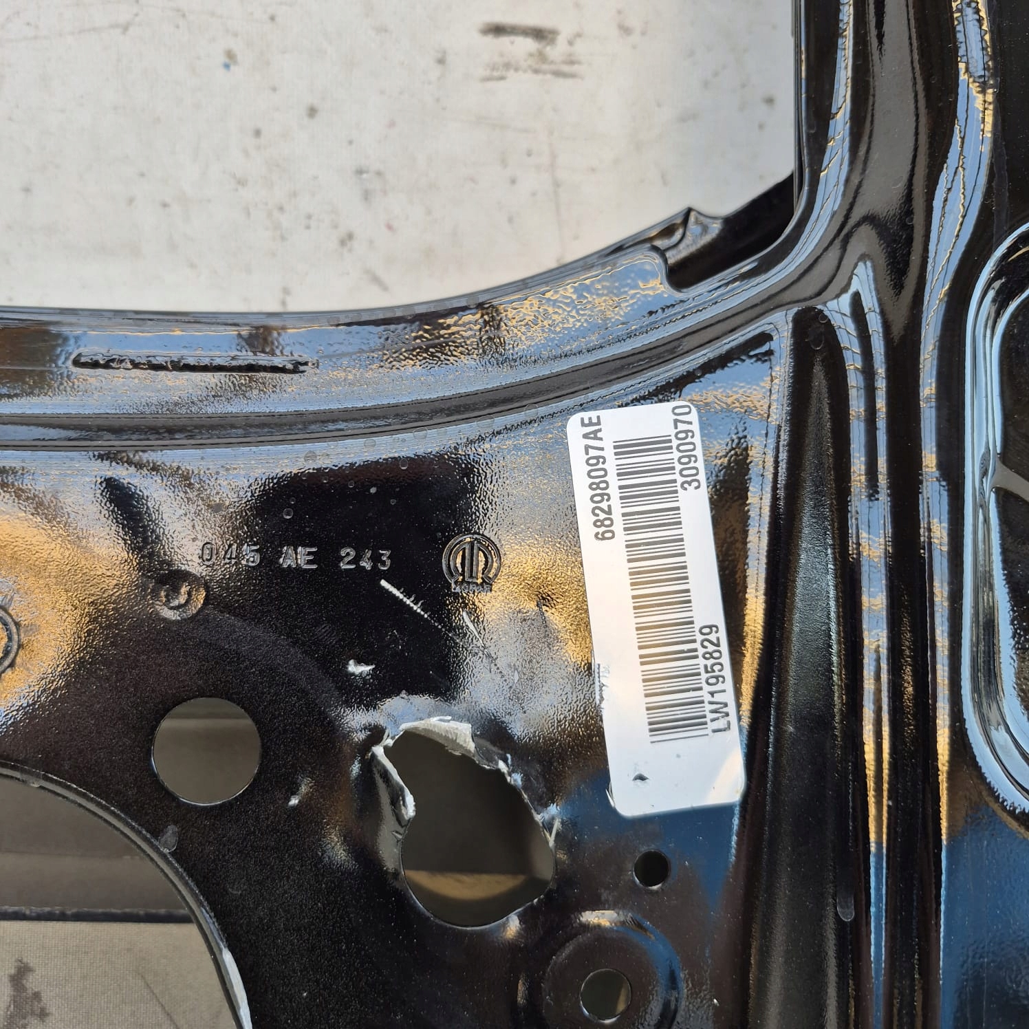 JEEP WRANGLER JL 18- door left front front